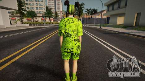 Billie Eilish v2 pour GTA San Andreas