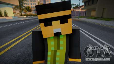 Minecraft Ped DNB3 pour GTA San Andreas