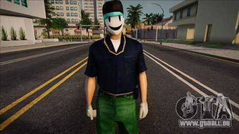 Ped with Tenkuu Shinpan Mask 1 pour GTA San Andreas