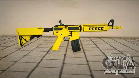 M4 Gold version pour GTA San Andreas