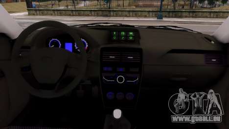 Lada Priora Black ver pour GTA 4