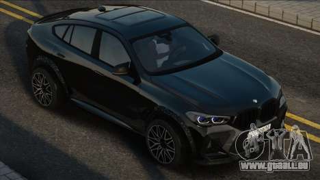 BMW X6m Competition Blek für GTA San Andreas