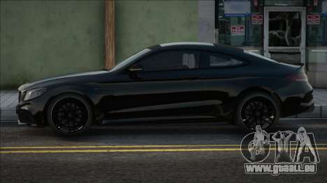 Mercedes-Benz C63s Coupe AMG [Black] für GTA San Andreas