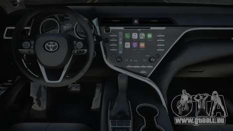Toyota Camry XV70 Black pour GTA San Andreas