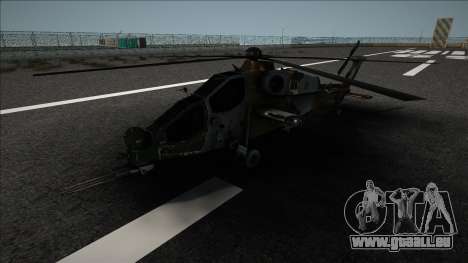 TUSAŞ T-129 Atak Helikopteri Modu pour GTA San Andreas