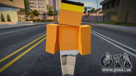 Minecraft Ped LSV2 für GTA San Andreas