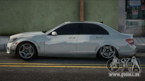 Mercedes-Benz C 63 AMG White pour GTA San Andreas