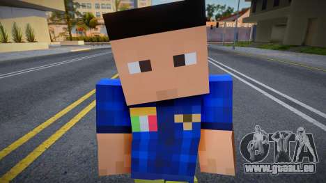 Minecraft Ped Sindaco pour GTA San Andreas