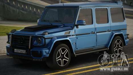 Mercedes-Benz G65 AMG [Blue] pour GTA San Andreas