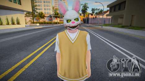 Skin With Rabbit Mask für GTA San Andreas