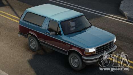 Ford Bronco XLT 1996 v2 pour GTA San Andreas