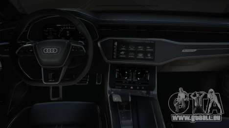 Audi RS6 Avant Yellow pour GTA San Andreas