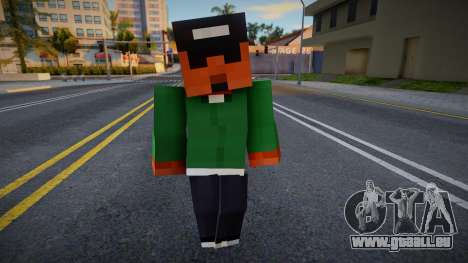 Minecraft Ped Ryder pour GTA San Andreas