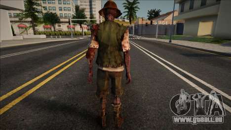 Un vieil homme après l’apocalypse zombie pour GTA San Andreas