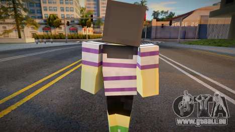 Minecraft Ped Ofori für GTA San Andreas