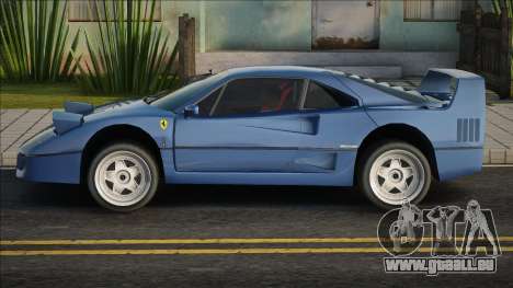 Ferari F40 Red pour GTA San Andreas