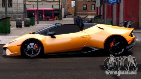 Lamborghini Huracan Yellow für GTA 4