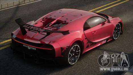 Bugatti Chiron [Red] pour GTA San Andreas