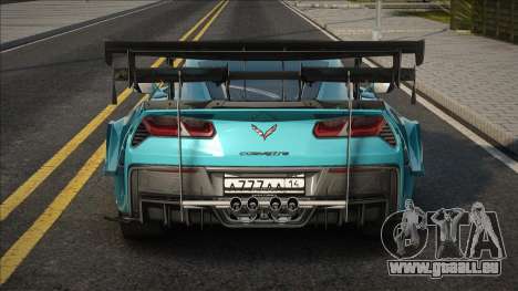 Chevrolet Corvette Blue pour GTA San Andreas