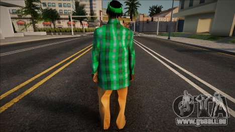 Fam 2 Green Style pour GTA San Andreas