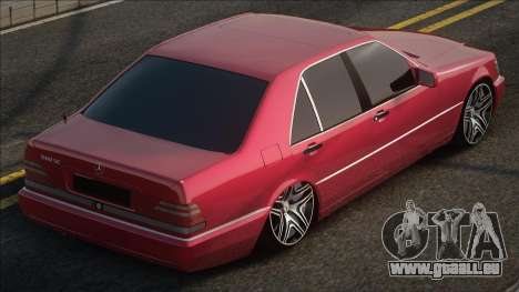 Mercedes-Benz 500 SE Red für GTA San Andreas