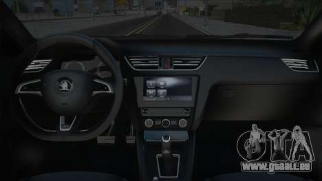 Skoda Octavia VRS A7 Blue pour GTA San Andreas