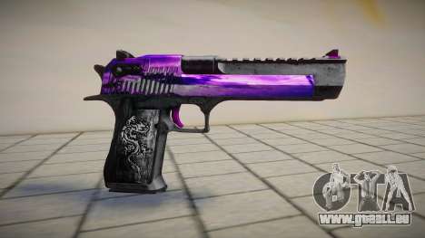 Purple Desert Eagle ver1 für GTA San Andreas