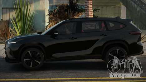 Toyota Highlander Blak pour GTA San Andreas