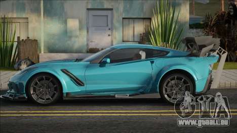 Chevrolet Corvette Blue pour GTA San Andreas