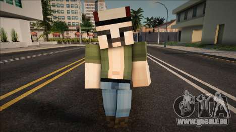 Minecraft Ped Swmotr für GTA San Andreas