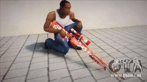 Flowers Sniper Rifle pour GTA San Andreas