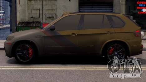 BMW X5m Gold Edition pour GTA 4