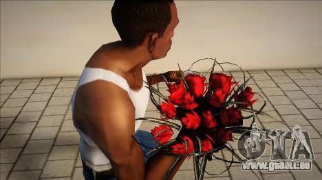 Bouquet de roses rouges pour GTA San Andreas