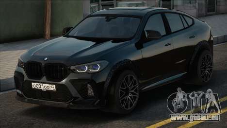 BMW X6m Competition Blek für GTA San Andreas