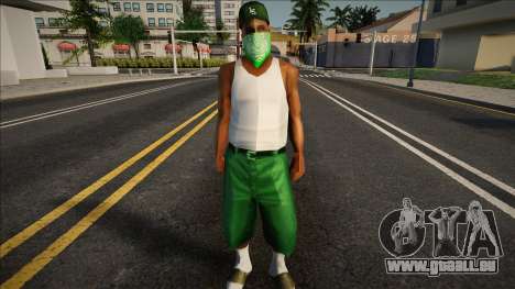 New Grove Street Familie für GTA San Andreas