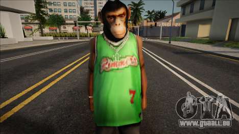 Grove Street Families - Monkey (FAM3) pour GTA San Andreas