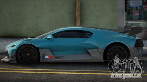 Bugatti Divo [Blue] für GTA San Andreas
