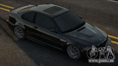 BMW M3 E46 Blak pour GTA San Andreas