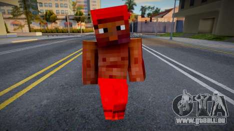 Minecraft Ped Bmydj pour GTA San Andreas