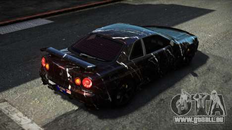 Nissan Skyline R34 F-Sport S8 für GTA 4