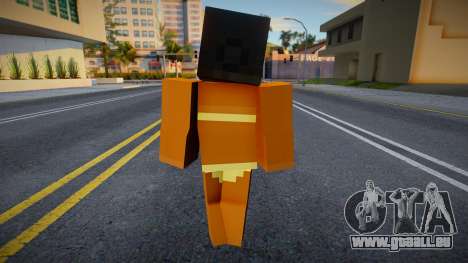 Minecraft Ped Bfybe pour GTA San Andreas