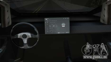 Tesla Model Cybertruck pour GTA San Andreas