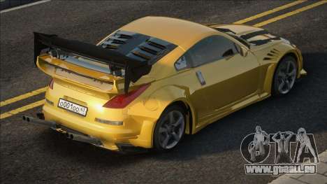 Nissan 350Z Yellow pour GTA San Andreas