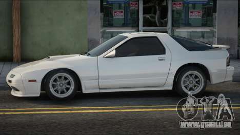 Mazda FC3S White pour GTA San Andreas