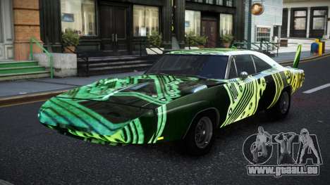 1969 Dodge Charger Daytona RT S3 pour GTA 4