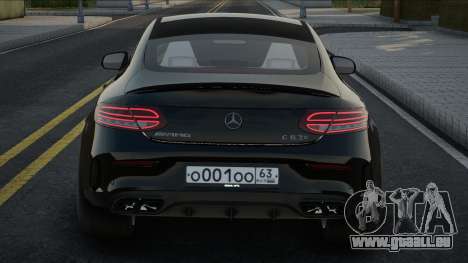 Mercedes-Benz C63s Coupe AMG [Black] pour GTA San Andreas