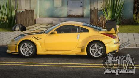 Nissan 350Z Yellow pour GTA San Andreas