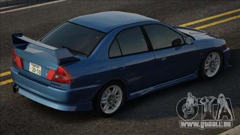 Mitsubishi Lancer Evolution IV Blue für GTA San Andreas