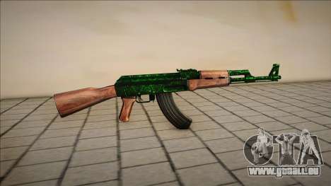 Green AK-47 [v1] für GTA San Andreas