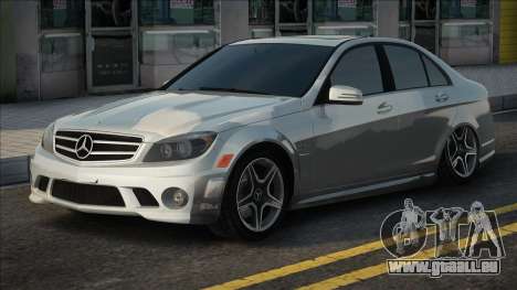 Mercedes-Benz C 63 AMG White pour GTA San Andreas